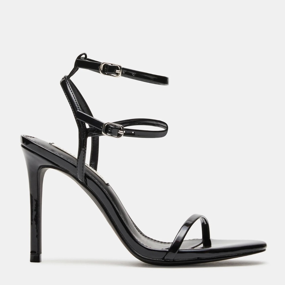 Steve Madden White Strappy Heels